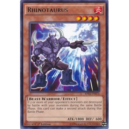 Image for Rhinotaurus (BP03-EN076) (BP03) - YuGiOh