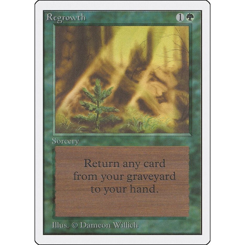 Image for Regrowth (2ED) - Magic: The Gathering