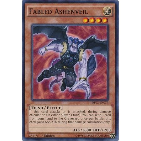 Image for Fabled Ashenveil (BP03-EN079) (BP03) - YuGiOh