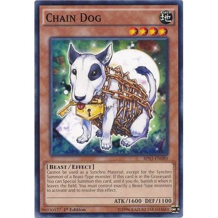 Image for Chain Dog (BP03-EN080) (BP03) - YuGiOh