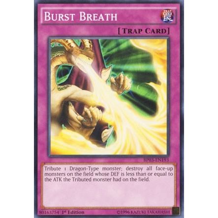 Image for Burst Breath (BP03-EN193) (BP03) - YuGiOh