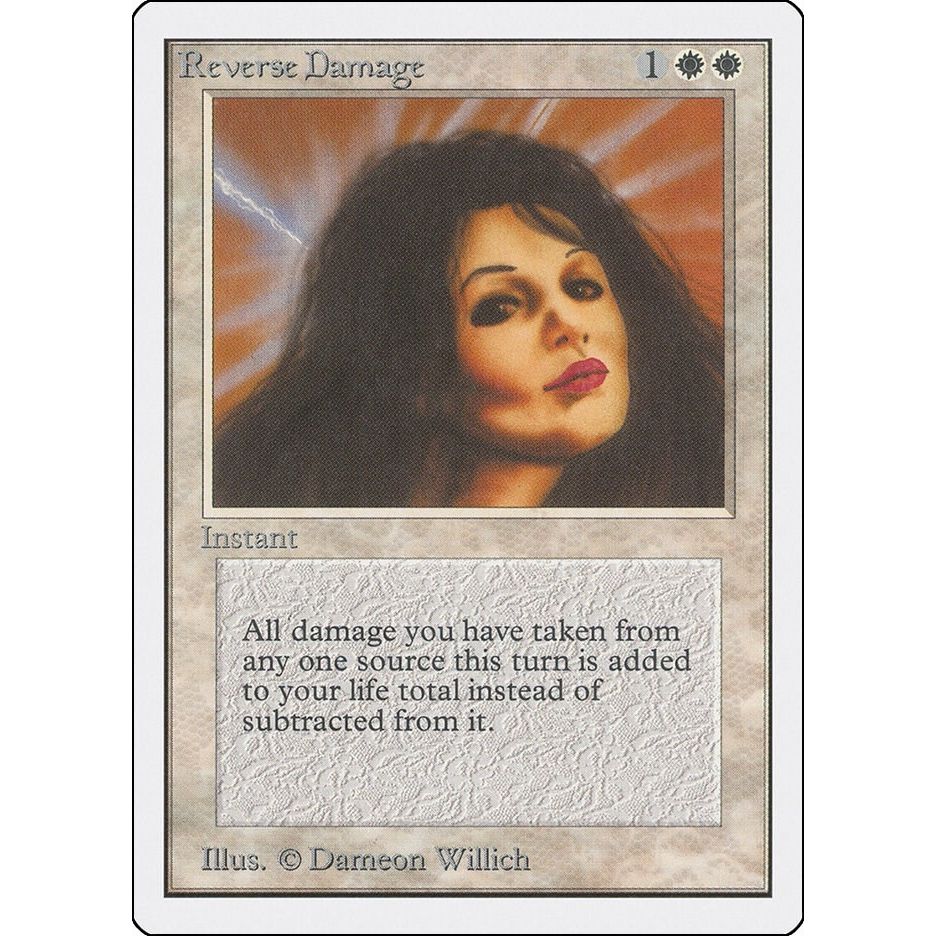 Image for Reverse Damage (2ED) - Magic: The Gathering