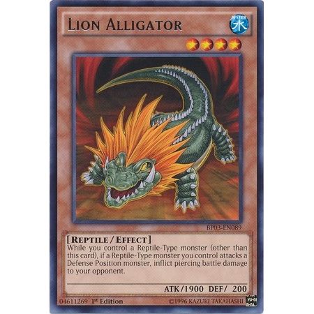 Image for Lion Alligator (BP03-EN089) (BP03) - YuGiOh