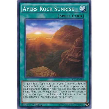 Image for Ayers Rock Sunrise (BP03-EN183) (BP03) - YuGiOh