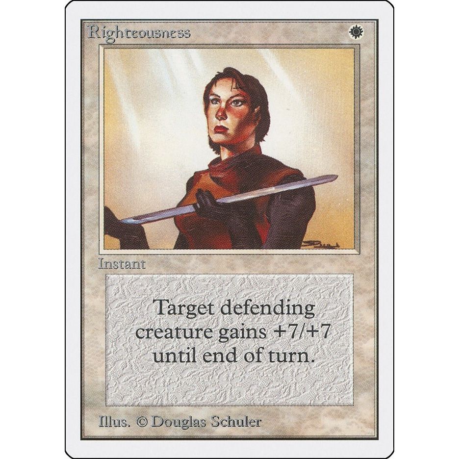 Image for Righteousness (2ED) - Magic: The Gathering