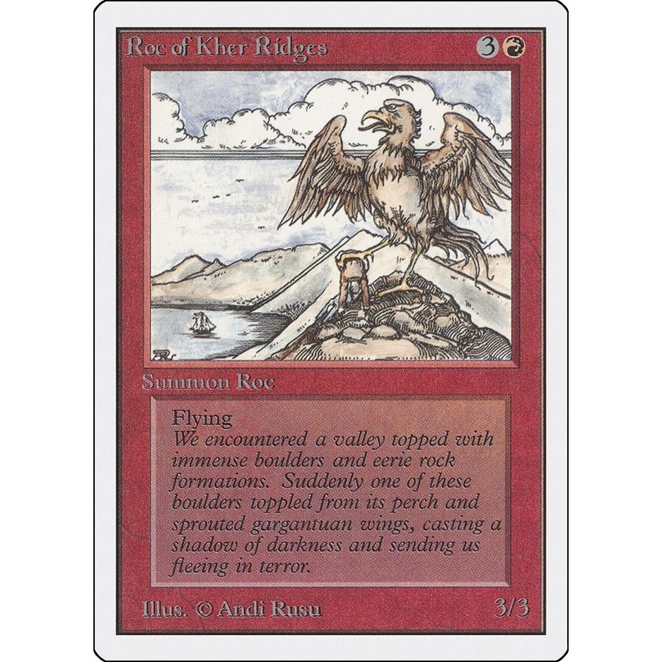 Image for Roc of Kher Ridges (2ED) - Magic: The Gathering
