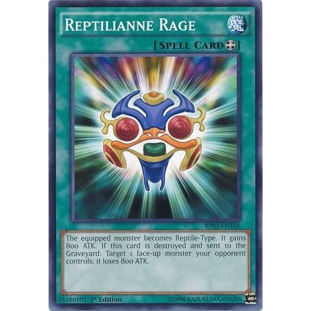Image for Reptilianne Rage (BP03-EN166) (BP03) - YuGiOh