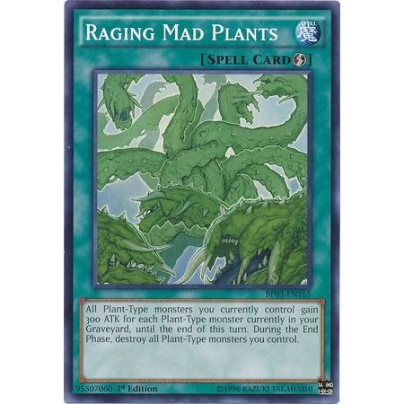 Image for Raging Mad Plants (BP03-EN165) (BP03) - YuGiOh