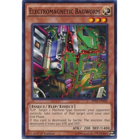 Image for Electromagnetic Bagworm (BP03-EN100) (BP03) - YuGiOh