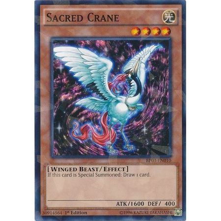 Image for Sacred Crane (Shatterfoil) (BP03-EN010) (BP03) - YuGiOh