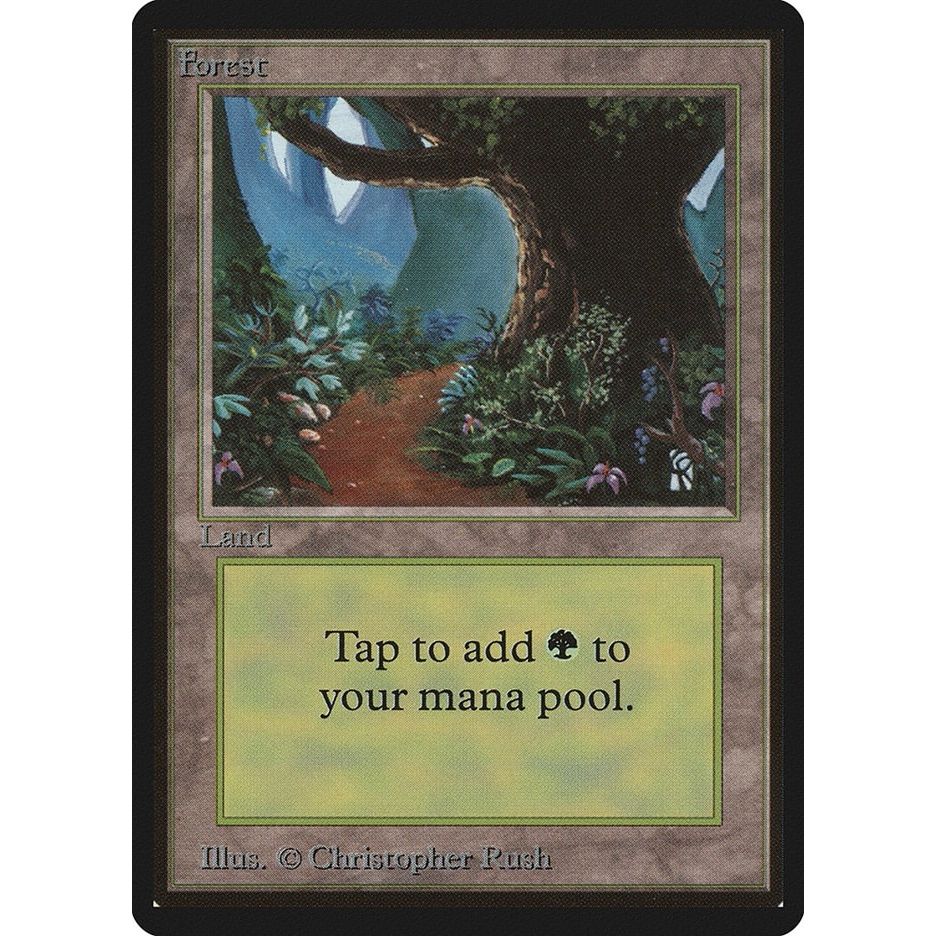 Image for Forest (B) (LEB) - Magic: The Gathering