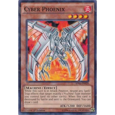 Image for Cyber Phoenix (Shatterfoil) (BP03-EN020) (BP03) - YuGiOh
