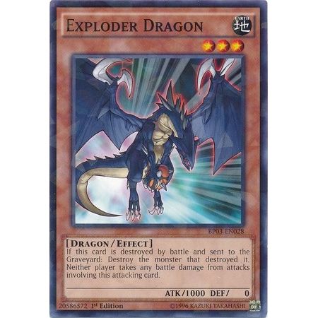 Image for Exploder Dragon (Shatterfoil) (BP03-EN028) (BP03) - YuGiOh