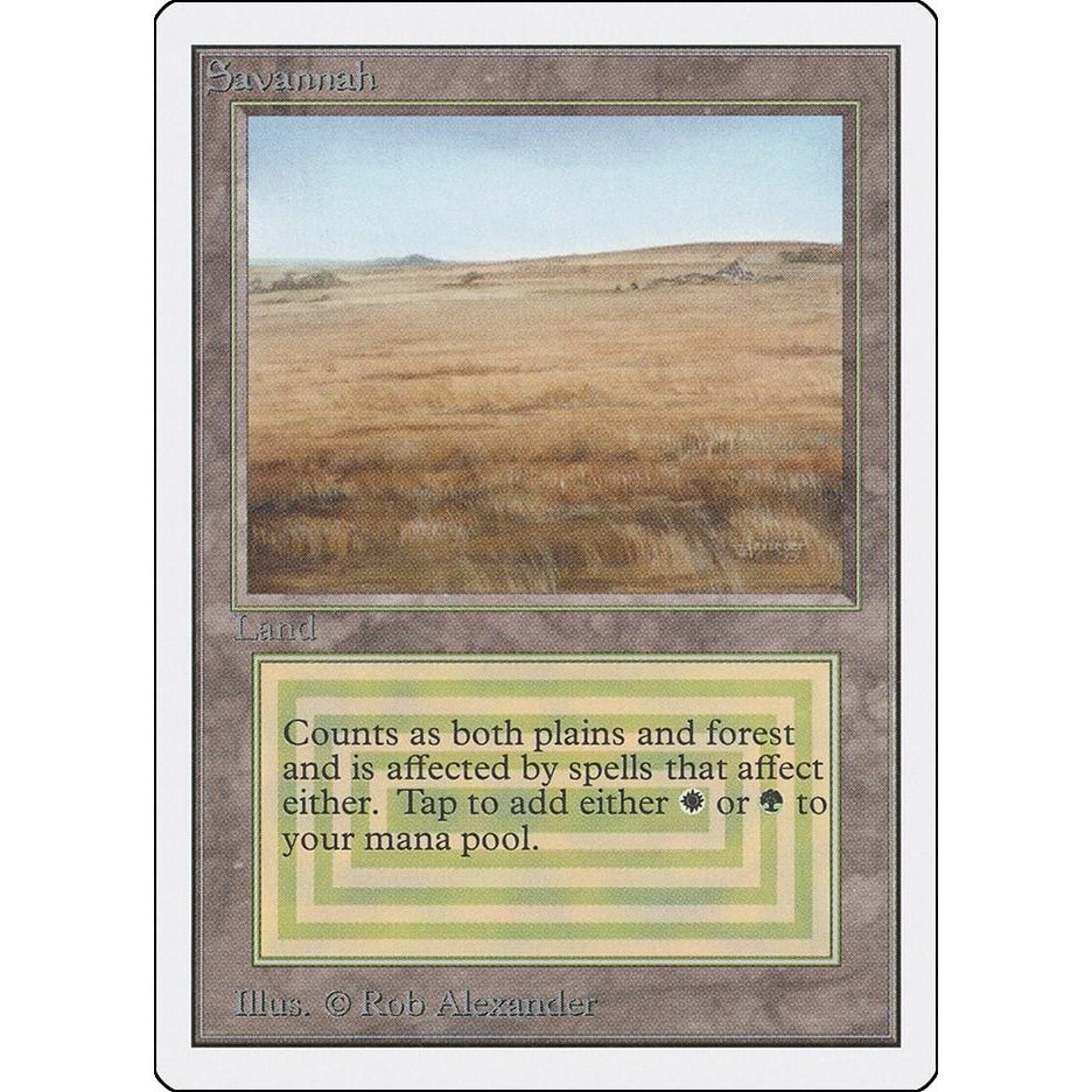 Image for Savannah (2ED) - Magic: The Gathering