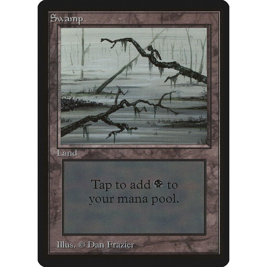 Image for Swamp (C) (LEB) - Magic: The Gathering