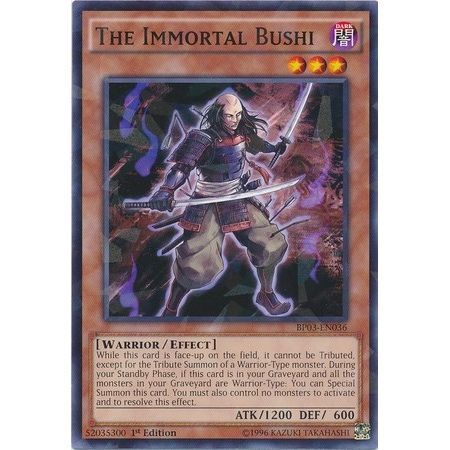 Image for The Immortal Bushi (Shatterfoil) (BP03-EN036) (BP03) - YuGiOh