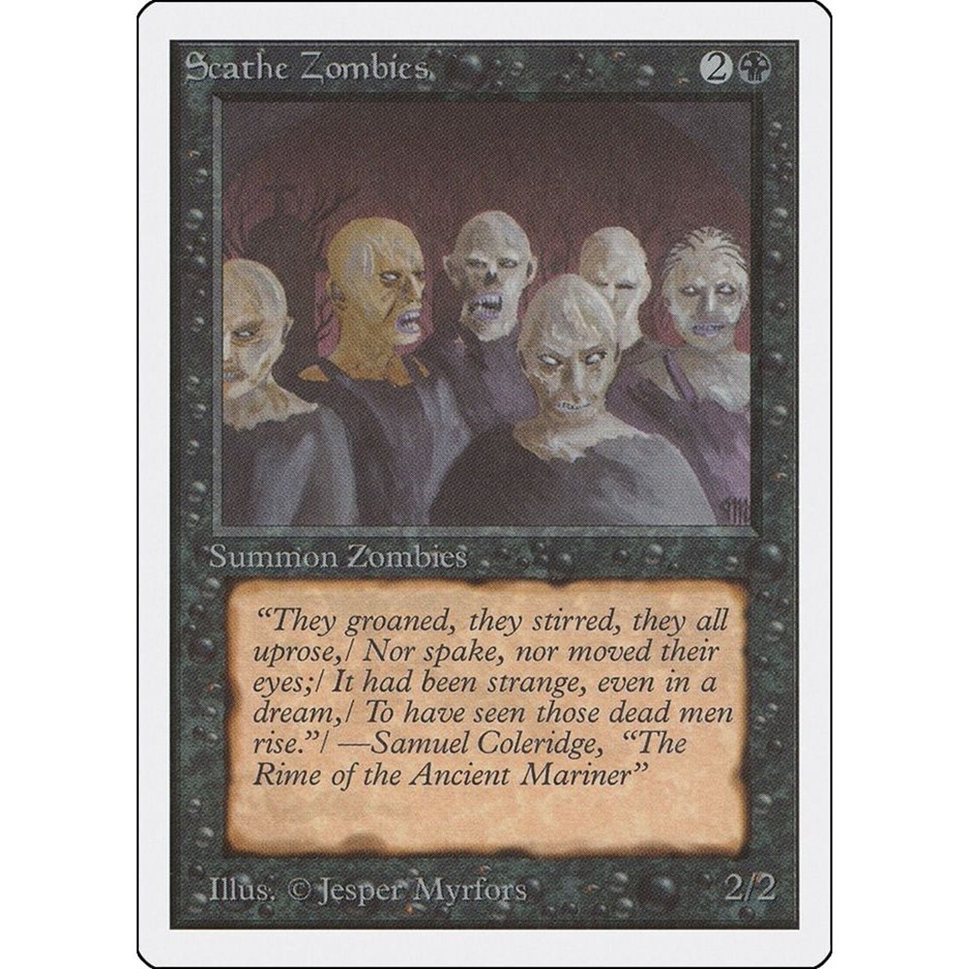 Image for Scathe Zombies (2ED) - Magic: The Gathering