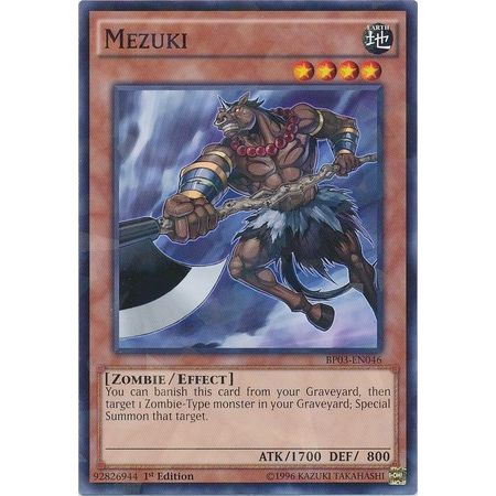 Image for Mezuki (Shatterfoil) (BP03-EN046) (BP03) - YuGiOh