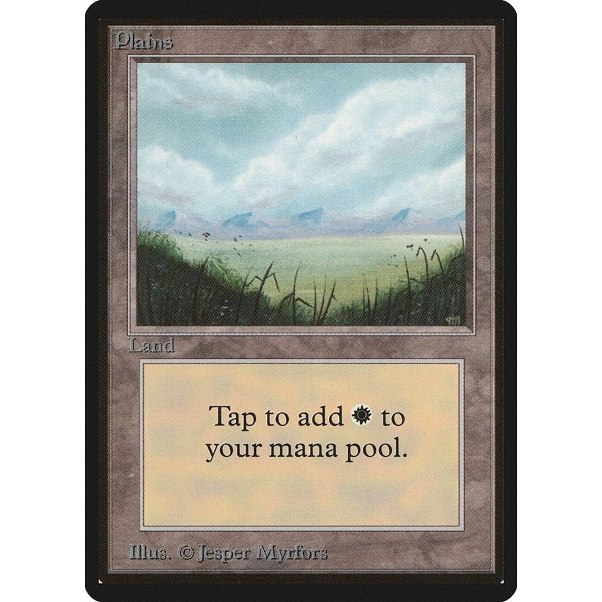 Image for Plains (A) (LEB) - Magic: The Gathering