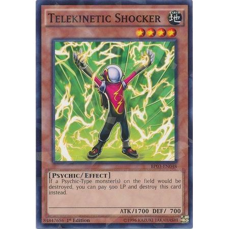 Image for Telekinetic Shocker (Shatterfoil) (BP03-EN048) (BP03) - YuGiOh