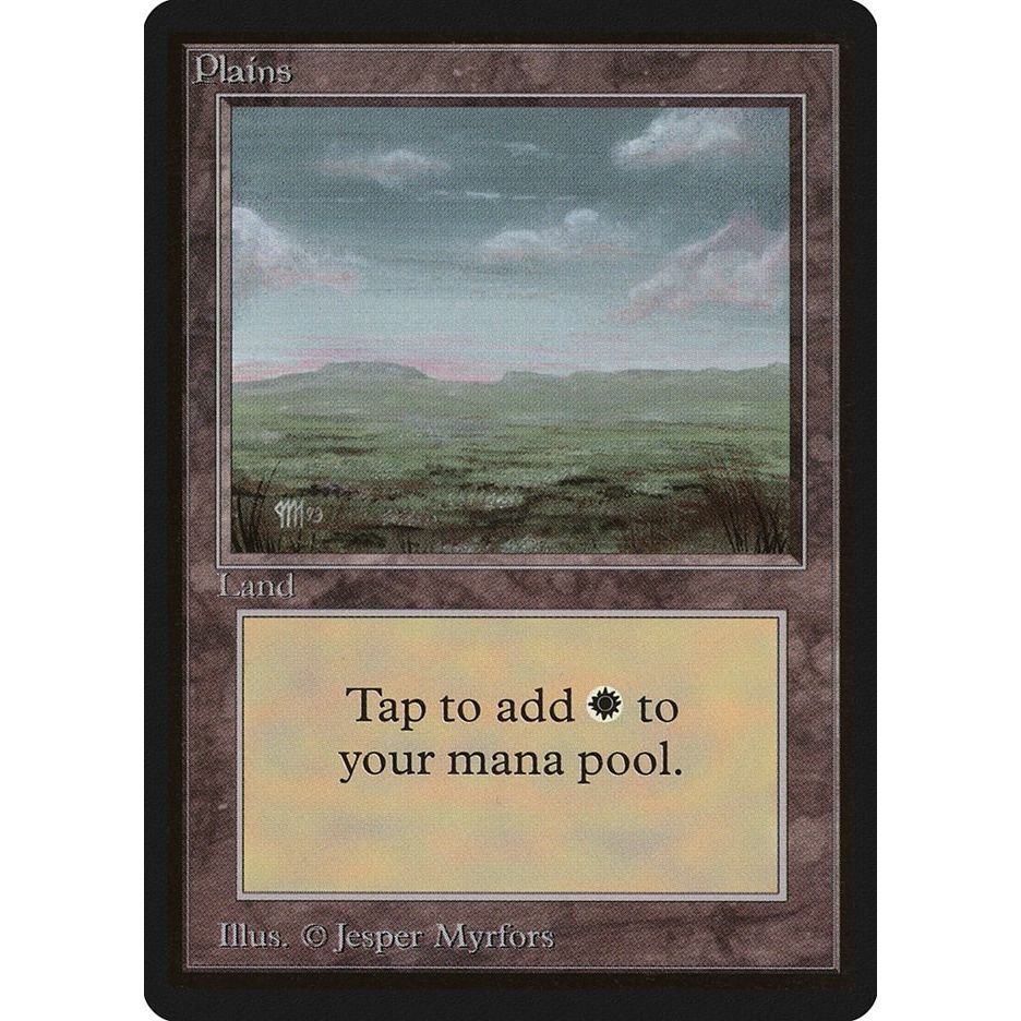 Image for Plains (C) (LEB) - Magic: The Gathering
