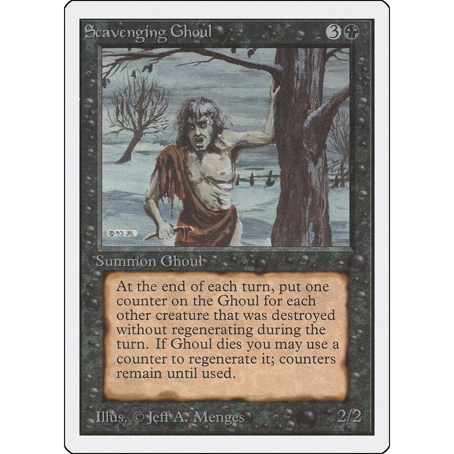 Image for Scavenging Ghoul (2ED) - Magic: The Gathering