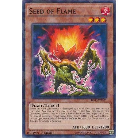Image for Seed of Flame (Shatterfoil) (BP03-EN052) (BP03) - YuGiOh