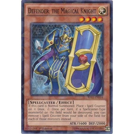 Image for Defender, The Magical Knight (Shatterfoil) (BP03-EN054) (BP03) - YuGiOh