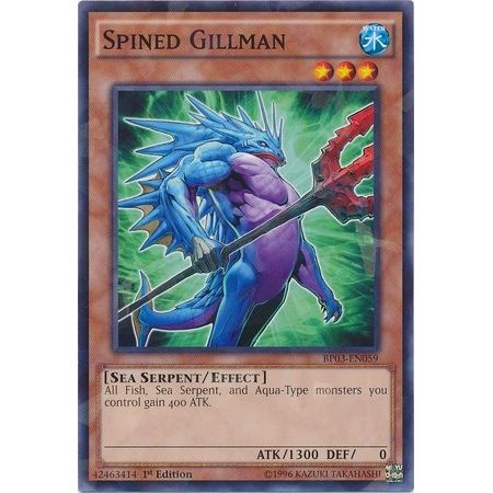 Image for Spined Gillman (Shatterfoil) (BP03-EN059) (BP03) - YuGiOh