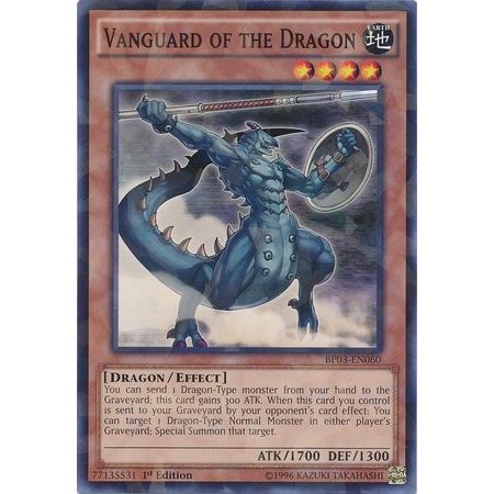 Image for Vanguard of the Dragon (Shatterfoil) (BP03-EN060) (BP03) - YuGiOh
