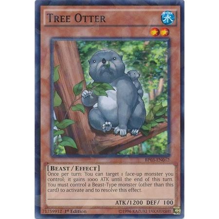 Image for Tree Otter (Shatterfoil) (BP03-EN062) (BP03) - YuGiOh