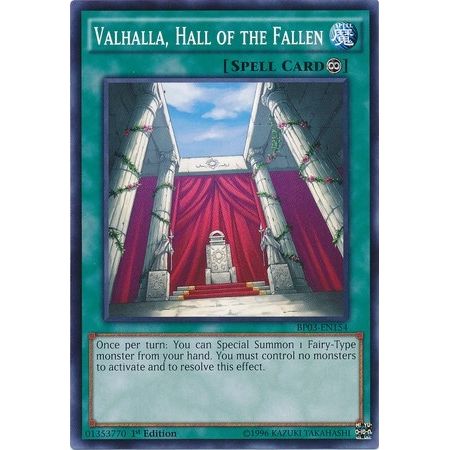 Image for Valhalla, Hall of the Fallen (BP03-EN154) (BP03) - YuGiOh