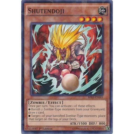 Image for Shutendoji (Shatterfoil) (BP03-EN069) (BP03) - YuGiOh