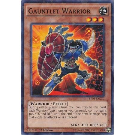 Image for Gauntlet Warrior (Shatterfoil) (BP03-EN070) (BP03) - YuGiOh