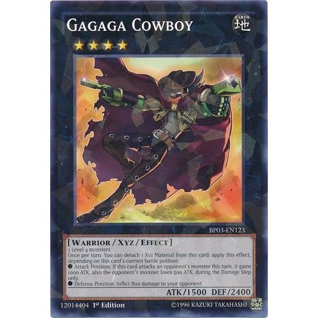 Image for Gagaga Cowboy (Shatterfoil) (BP03-EN123) (BP03) - YuGiOh