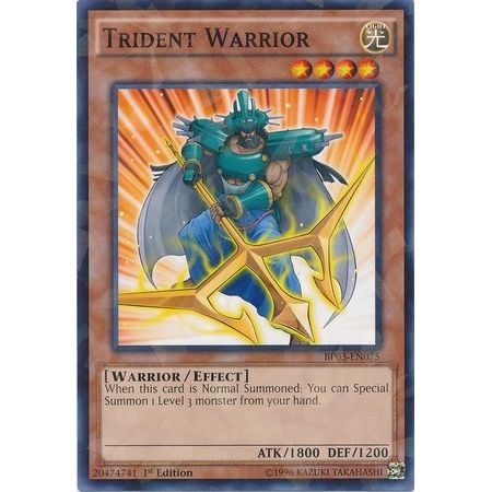 Image for Trident Warrior (Shatterfoil) (BP03-EN075) (BP03) - YuGiOh