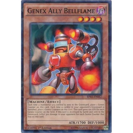 Image for Genex Ally Bellflame (Shatterfoil) (BP03-EN082) (BP03) - YuGiOh