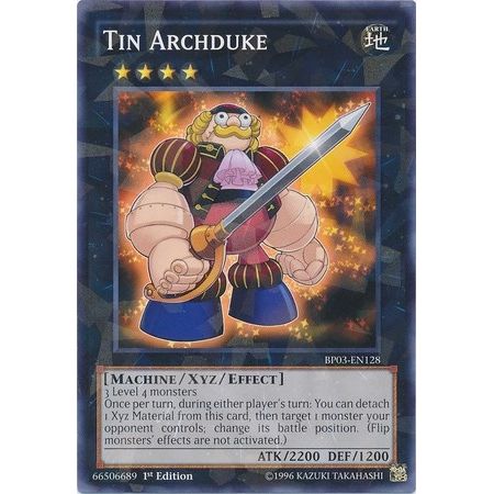 Image for Tin Archduke (Shatterfoil) (BP03-EN128) (BP03) - YuGiOh
