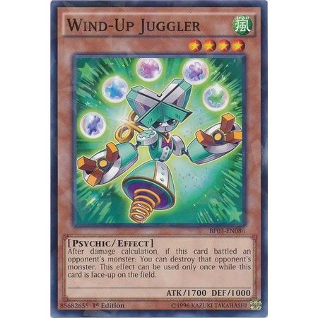 Image for Wind-Up Juggler (Shatterfoil) (BP03-EN086) (BP03) - YuGiOh