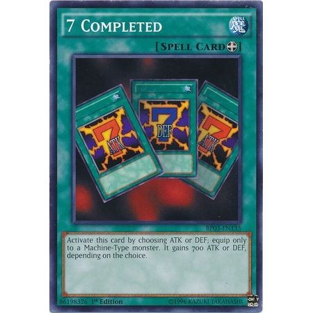 Image for 7 Completed (BP03-EN135) (BP03) - YuGiOh