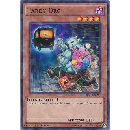 Image for Tardy Orc (Shatterfoil) (BP03-EN096) (BP03) - YuGiOh