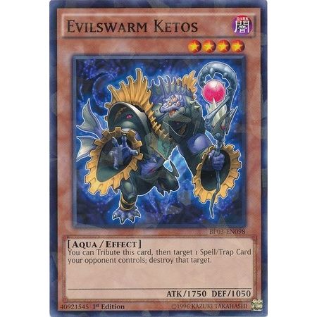 Image for Evilswarm Ketos (Shatterfoil) (BP03-EN098) (BP03) - YuGiOh