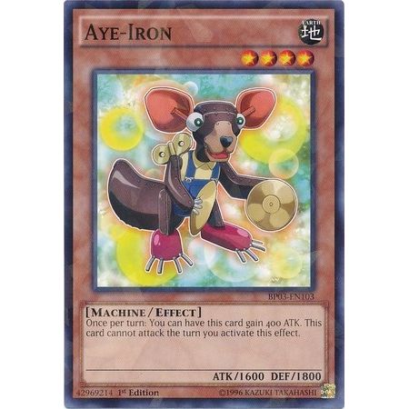 Image for Aye-Iron (Shatterfoil) (BP03-EN103) (BP03) - YuGiOh