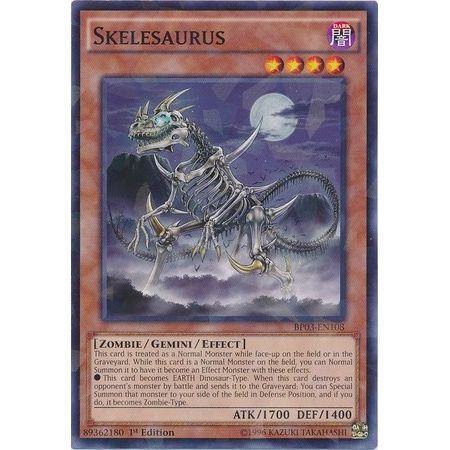 Image for Skelesaurus (Shatterfoil) (BP03-EN108) (BP03) - YuGiOh