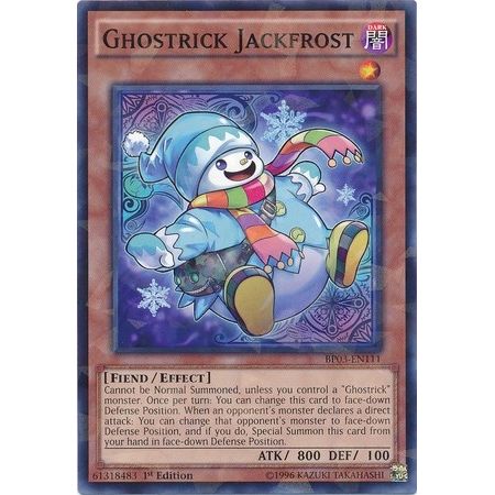 Image for Ghostrick Jackfrost (Shatterfoil) (BP03-EN111) (BP03) - YuGiOh