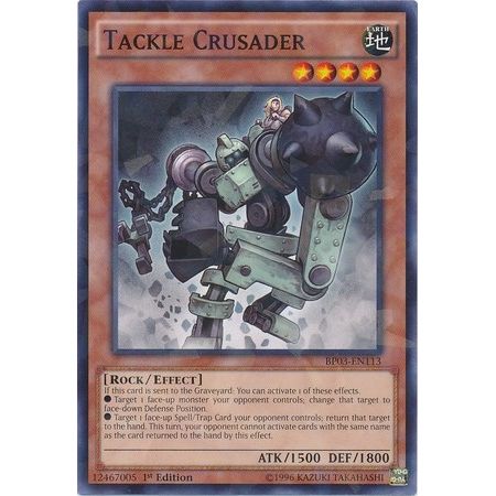 Image for Tackle Crusader (Shatterfoil) (BP03-EN113) (BP03) - YuGiOh