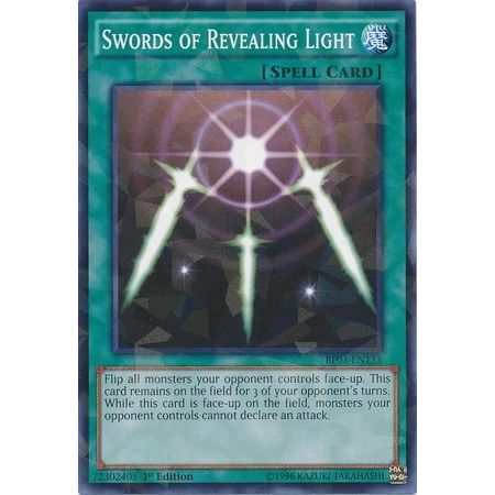 Image for Swords of Revealing Light (Shatterfoil) (BP03-EN133) (BP03) - YuGiOh