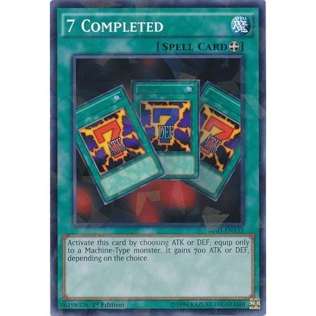 Image for 7 Completed (Shatterfoil) (BP03-EN135) (BP03) - YuGiOh