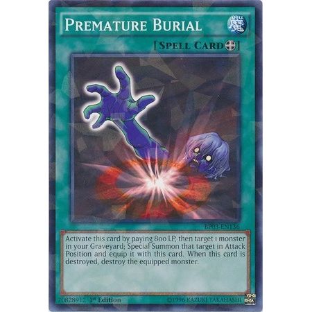 Image for Premature Burial (Shatterfoil) (BP03-EN136) (BP03) - YuGiOh