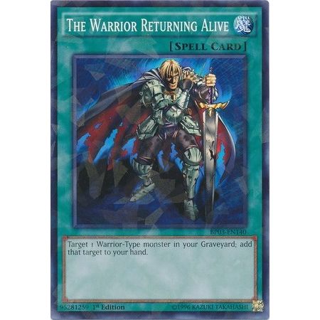 Image for The Warrior Returning Alive (Shatterfoil) (BP03-EN140) (BP03) - YuGiOh